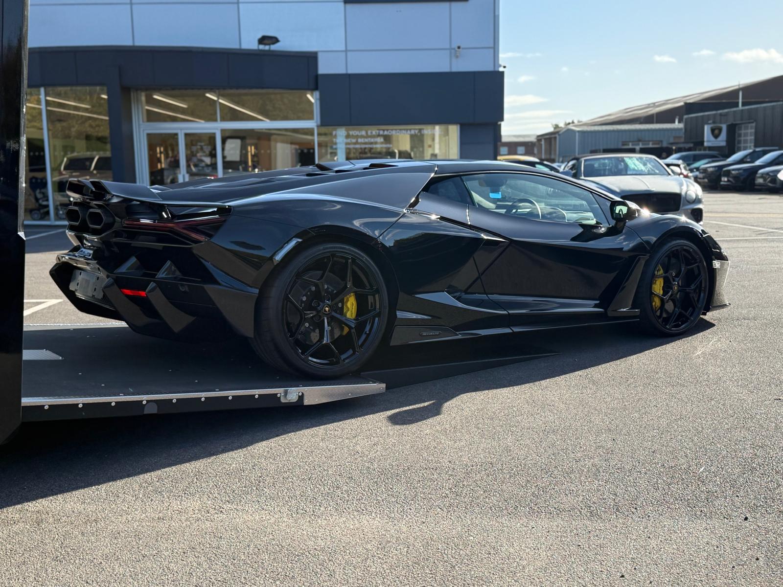 Aston Martin enclosed transport